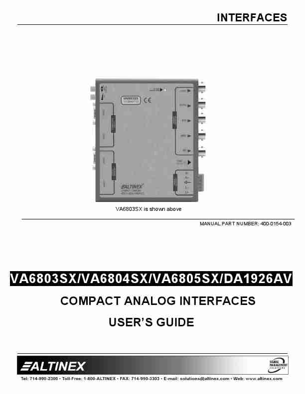 Altinex Network Card DA1926AV-page_pdf